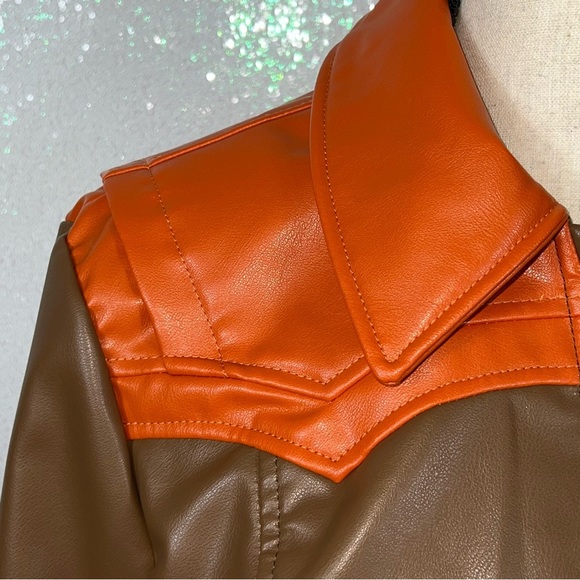 Silence +Noise Mariah Faux leather western jacket - Picture 9 of 16